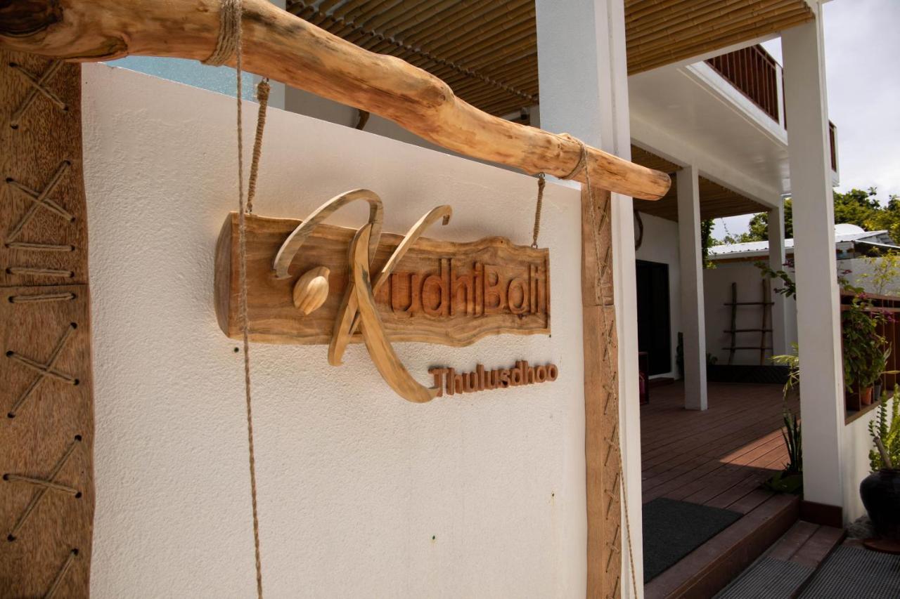 Kudhi Boli Beach House Thulusdhoo Eksteriør bilde